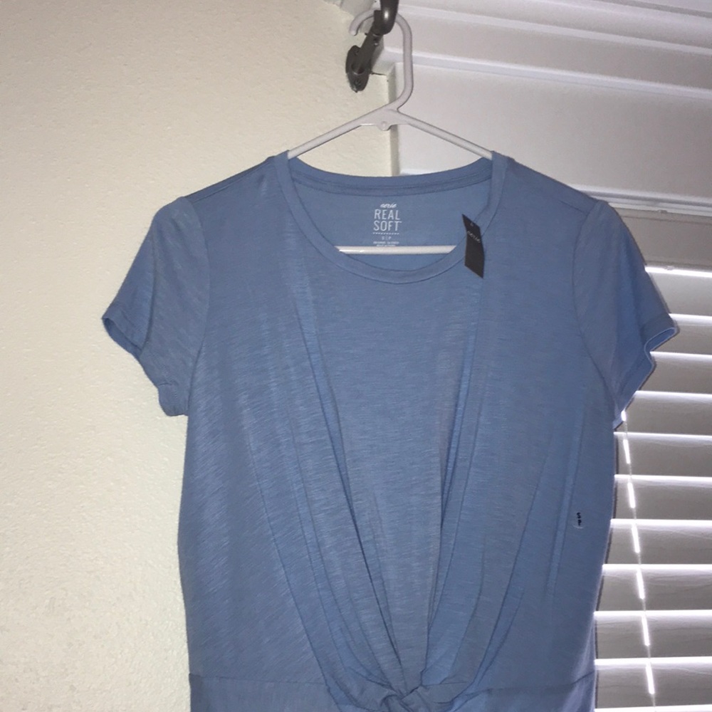Aerie soft knot t shirt